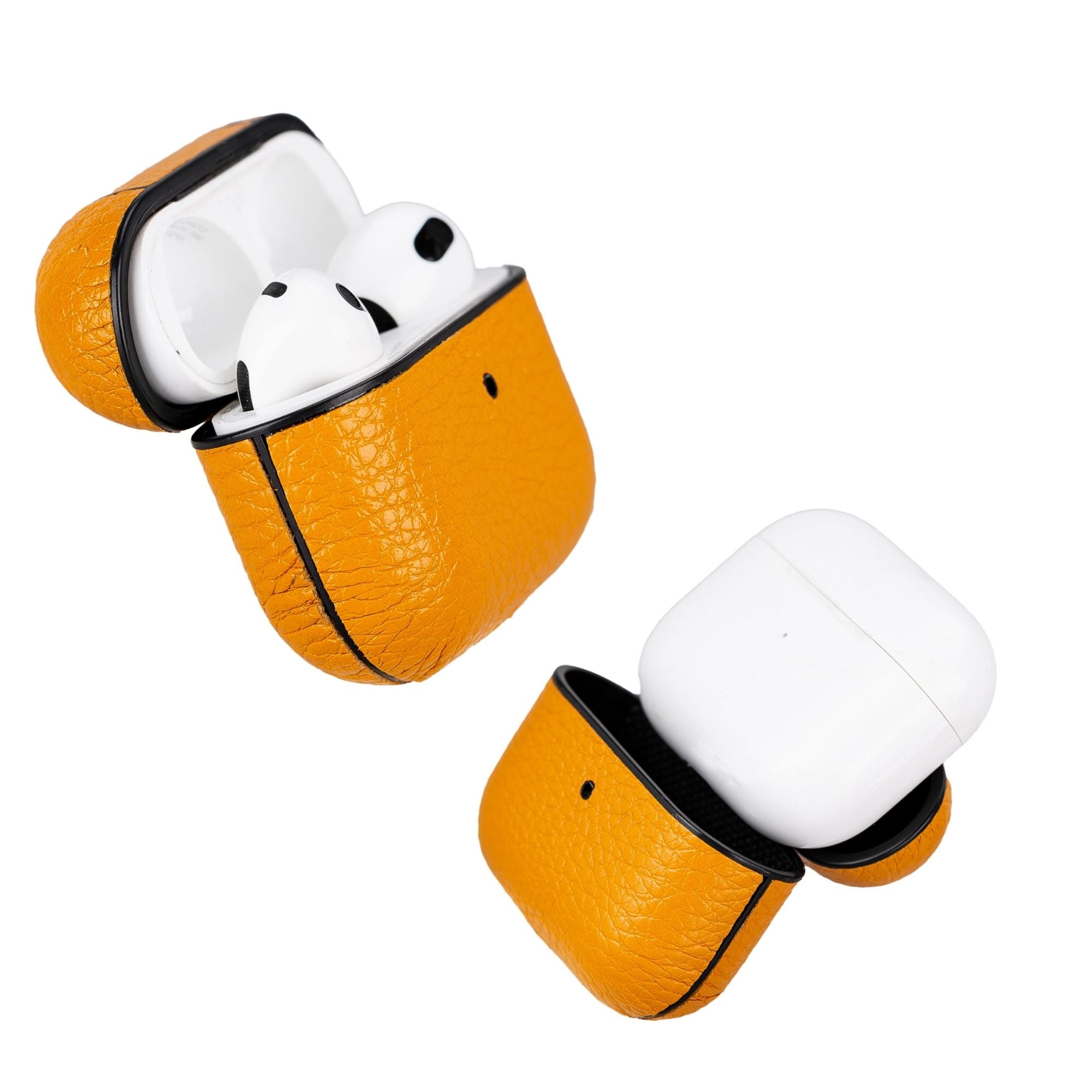Gillette Leather Case for AirPods 3 - Yellow - AirPods 3rd Generaition - TORONATA