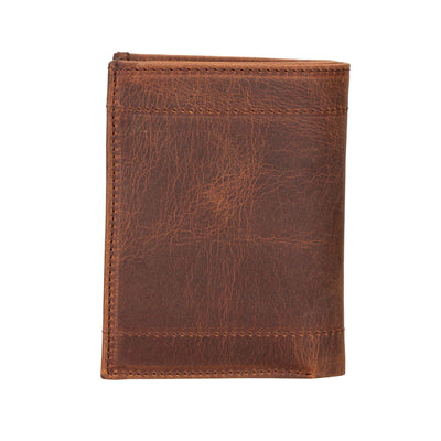 glendo apple airtag slot leather wallet, handcrafted, unisex - toronata - 