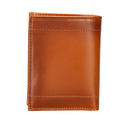 glendo apple airtag slot leather wallet, handcrafted, unisex - toronata - 