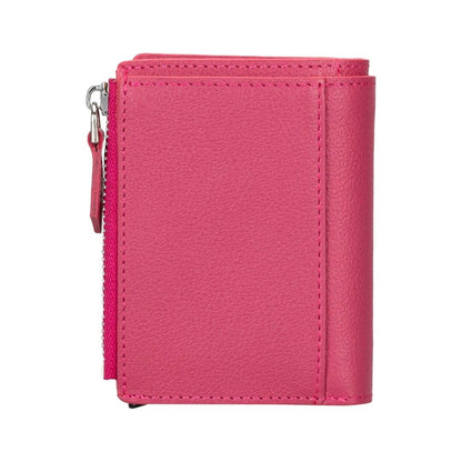 glenrock genuine cowhide leather pop up card holder wallet - toronata - 