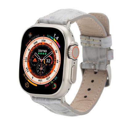 guernsey leather bands for apple watch 9, ultra 2 & se - toronata - 