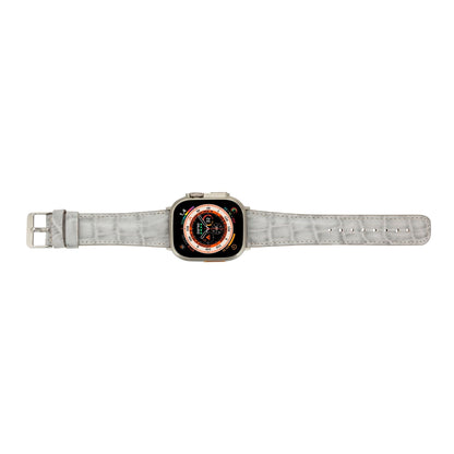 guernsey leather bands for apple watch 9, ultra 2 & se - toronata - 