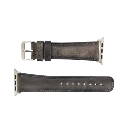 guernsey leather bands for apple watch 9, ultra 2 & se - toronata - 