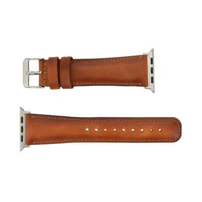 guernsey leather bands for apple watch 9, ultra 2 & se - toronata - 