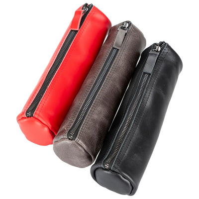 handmade genuine cow leather pencil case - toronata - 