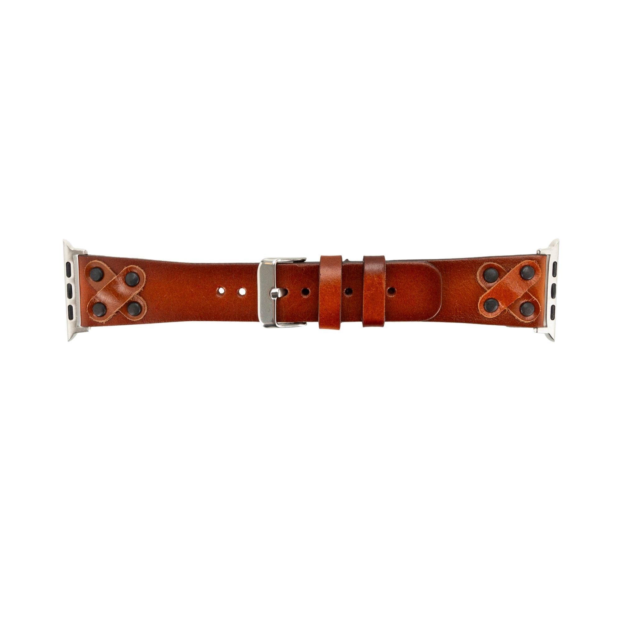 hulett leather bands for apple watch 9, ultra 2 & se - toronata - 
