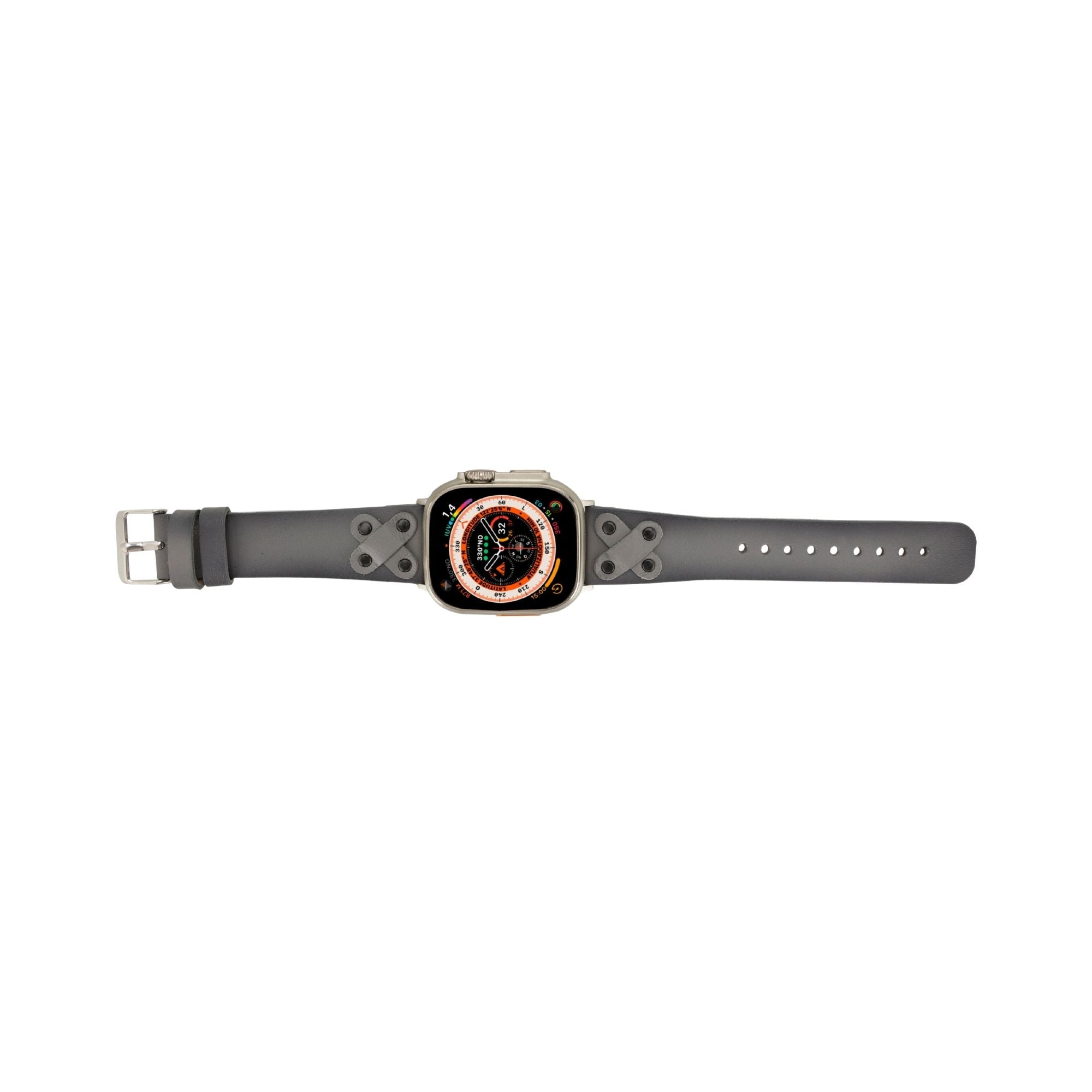 hulett leather bands for apple watch 9, ultra 2 & se - toronata - 