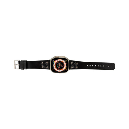 hulett leather bands for apple watch 9, ultra 2 & se - toronata - 