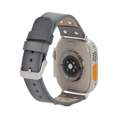 hulett leather bands for apple watch 9, ultra 2 & se - toronata - 