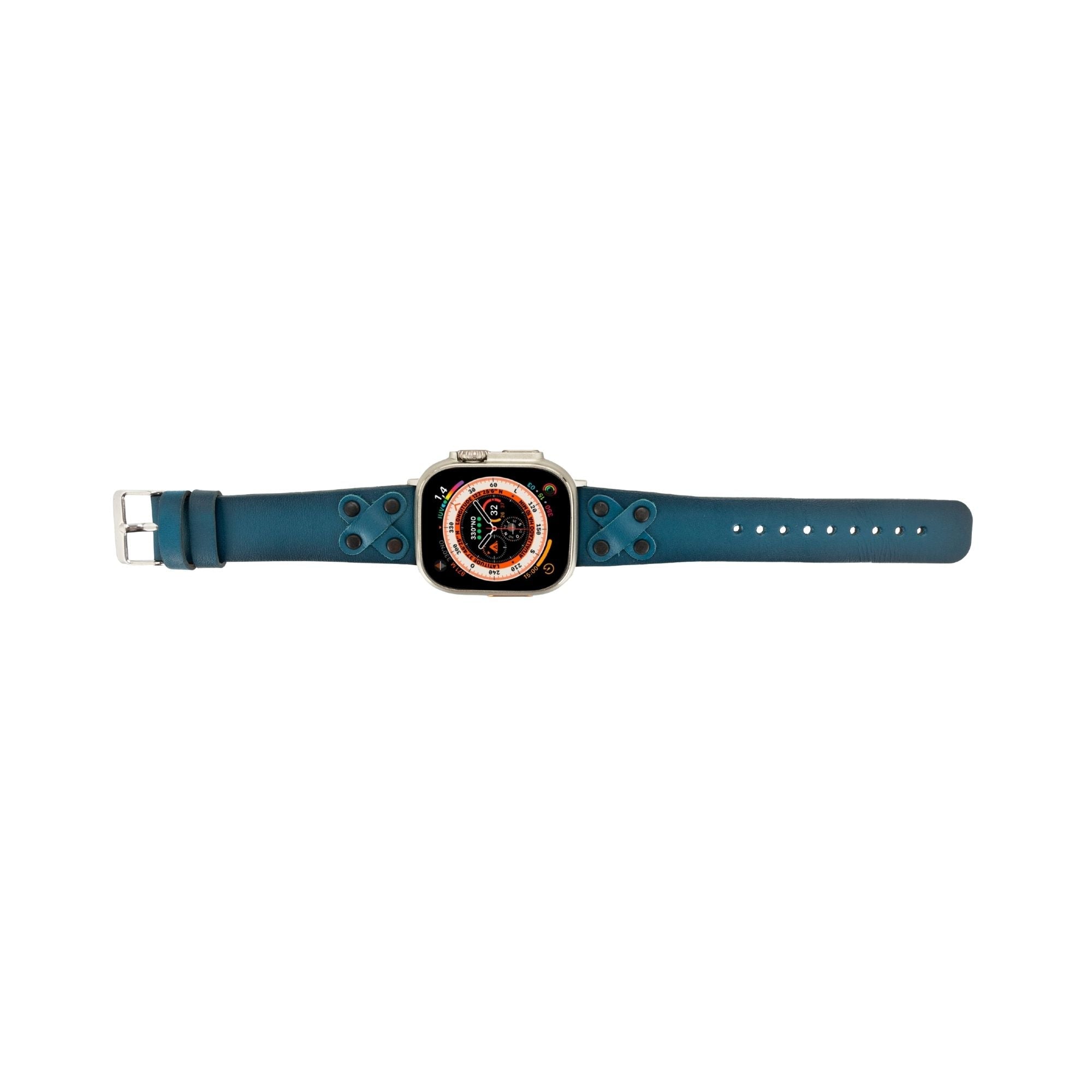 hulett leather bands for apple watch 9, ultra 2 & se - toronata - 