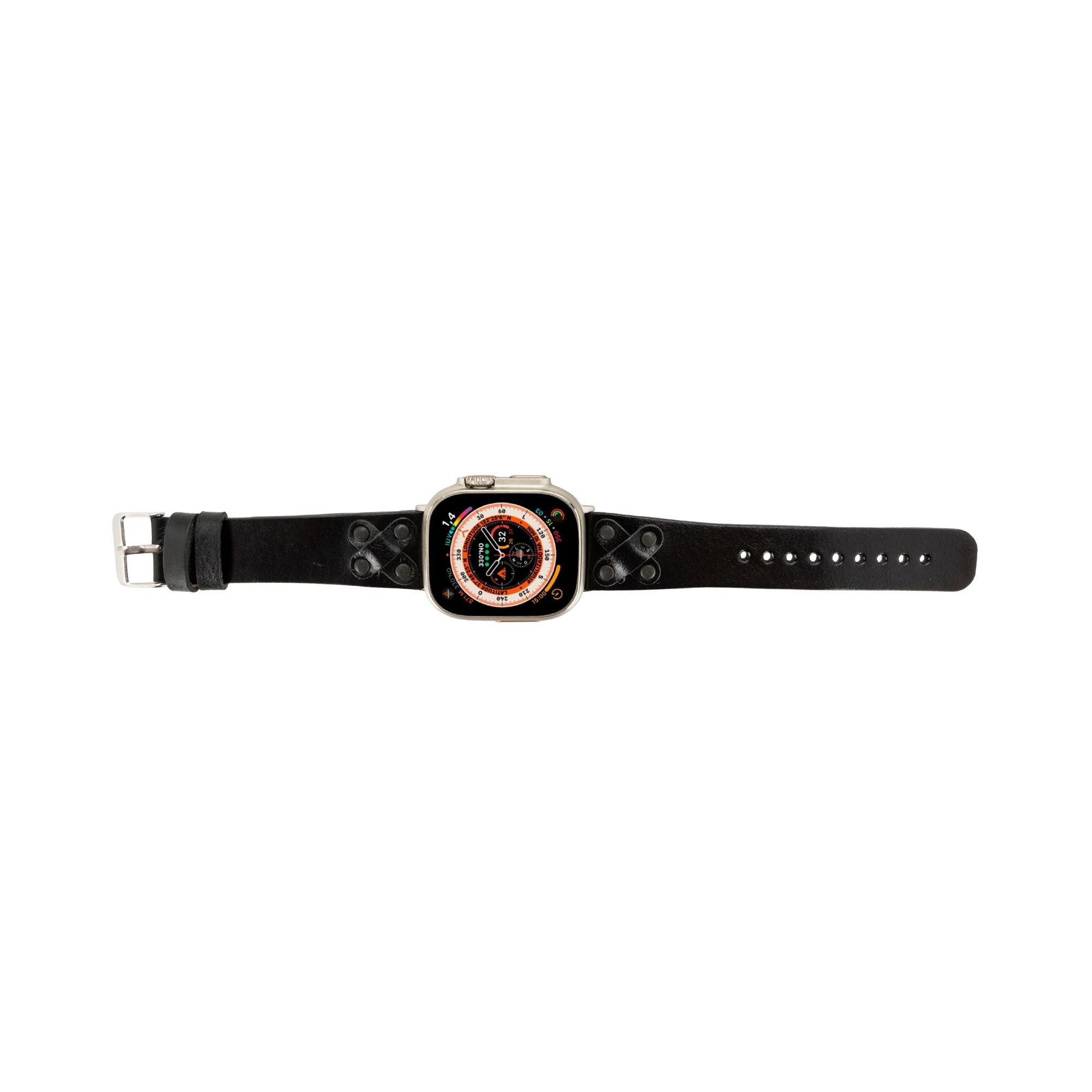 hulett leather bands for apple watch 9, ultra 2 & se - toronata - 