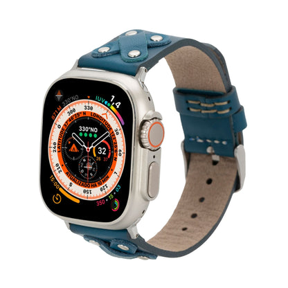 hulett leather bands for apple watch 9, ultra 2 & se - toronata - 