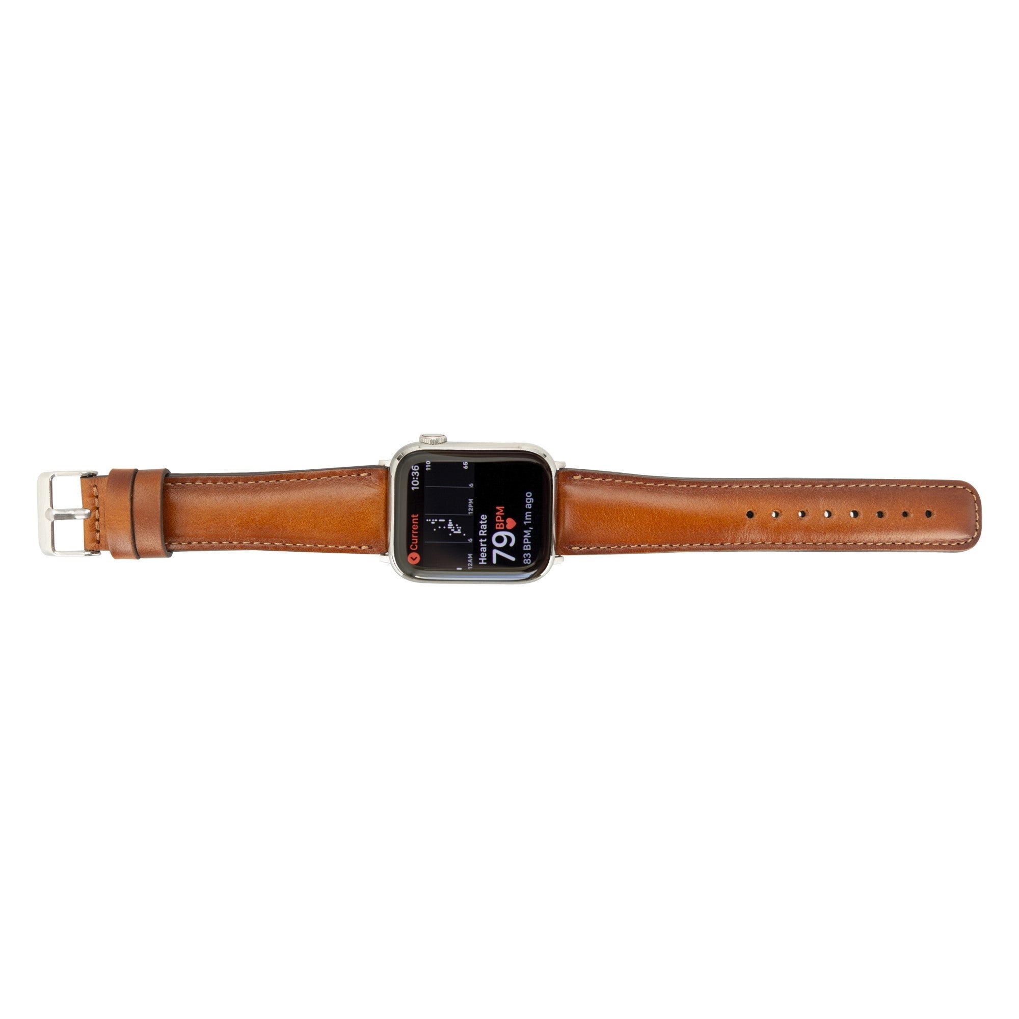 Jackson Leather Bands for Apple Watch Ultra,8,7 and SE - 45/44/42mm - Tan - TORONATA