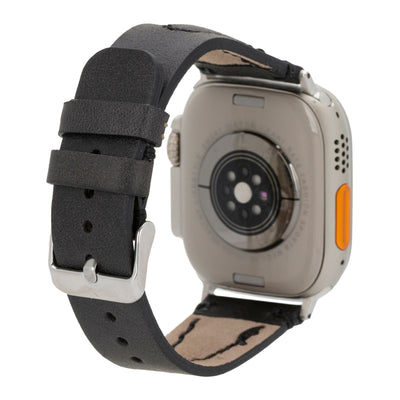 jeffrey leather bands for apple watch 9, ultra 2 & se - toronata - 