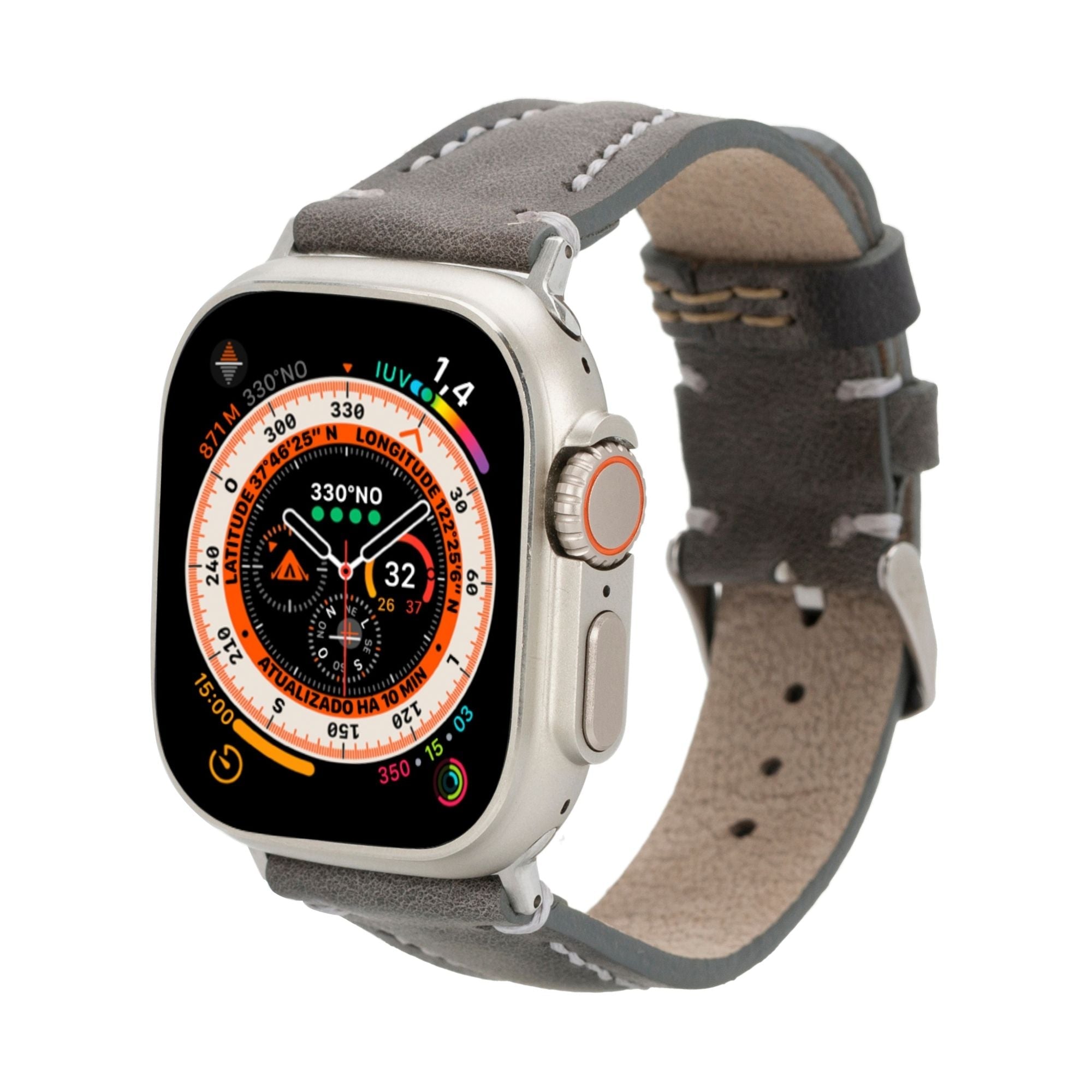 jeffrey leather bands for apple watch 9, ultra 2 & se - toronata - 