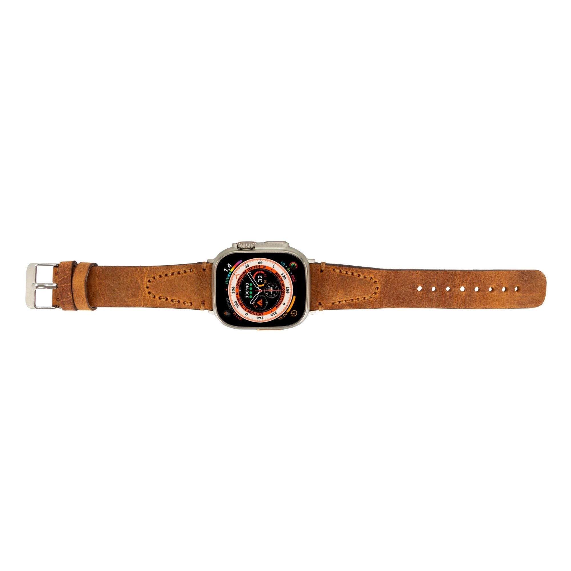 jeffrey leather bands for apple watch 9, ultra 2 & se - toronata - 