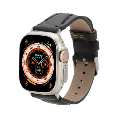jeffrey leather bands for apple watch 9, ultra 2 & se - toronata - 