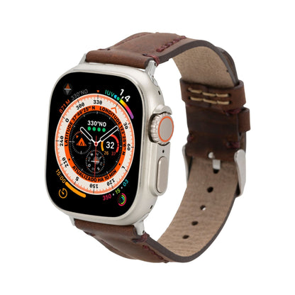 jeffrey leather bands for apple watch 9, ultra 2 & se - toronata - 