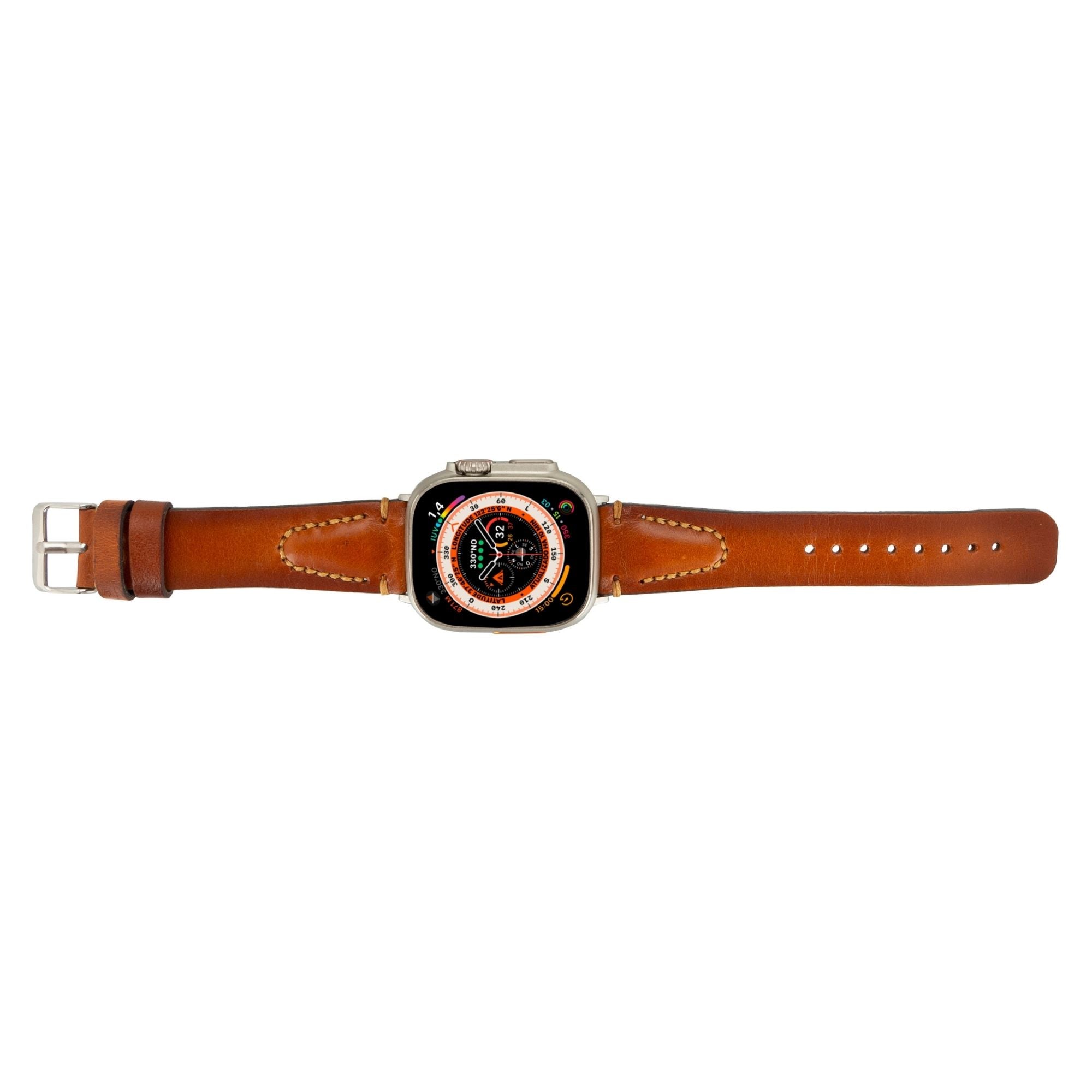 jeffrey leather bands for apple watch 9, ultra 2 & se - toronata - 