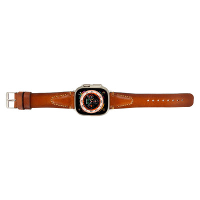 jeffrey leather bands for apple watch 9, ultra 2 & se - toronata - 