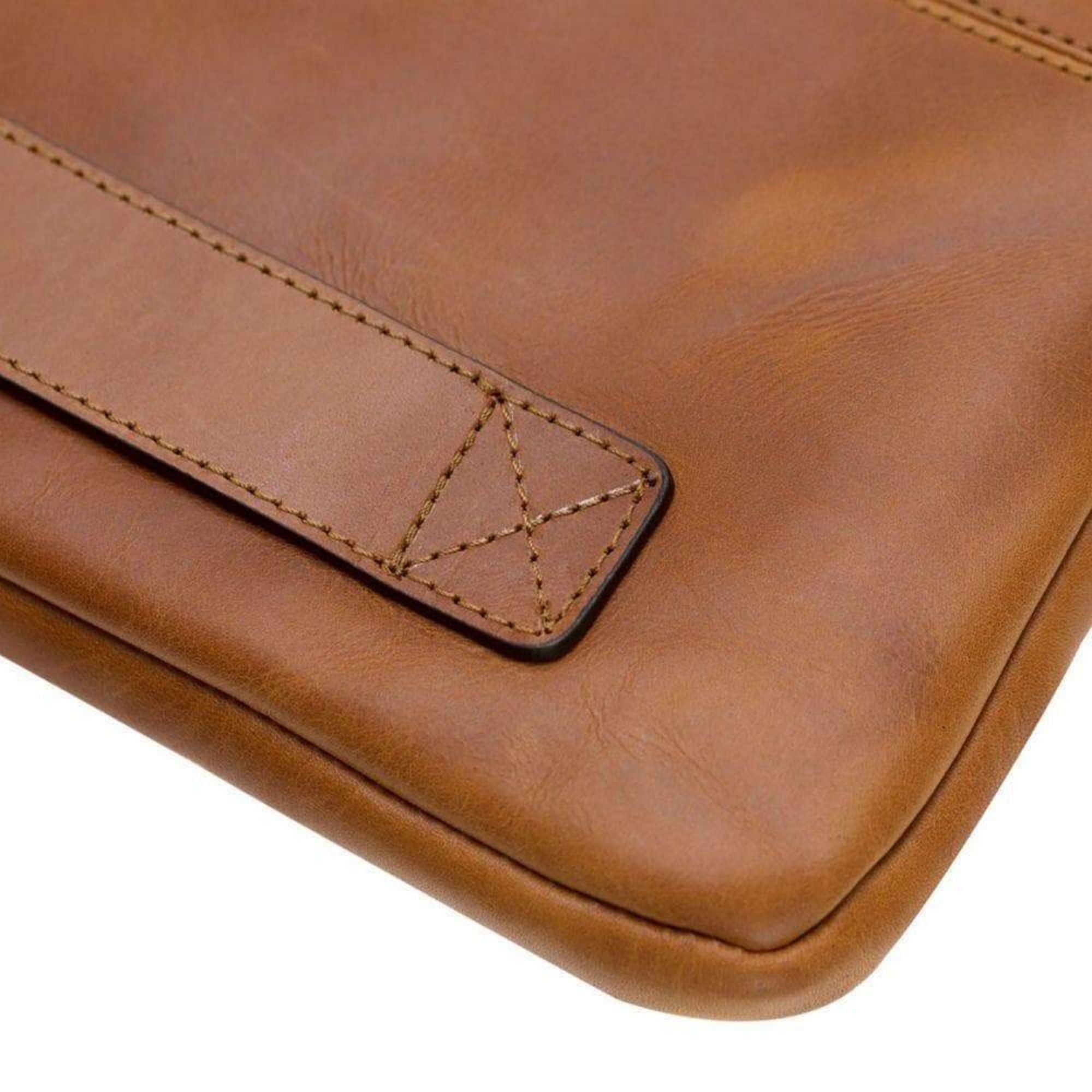 Kemmerer Leather Sleeve for iPad and MacBook - 11 Inches - Tan - TORONATA