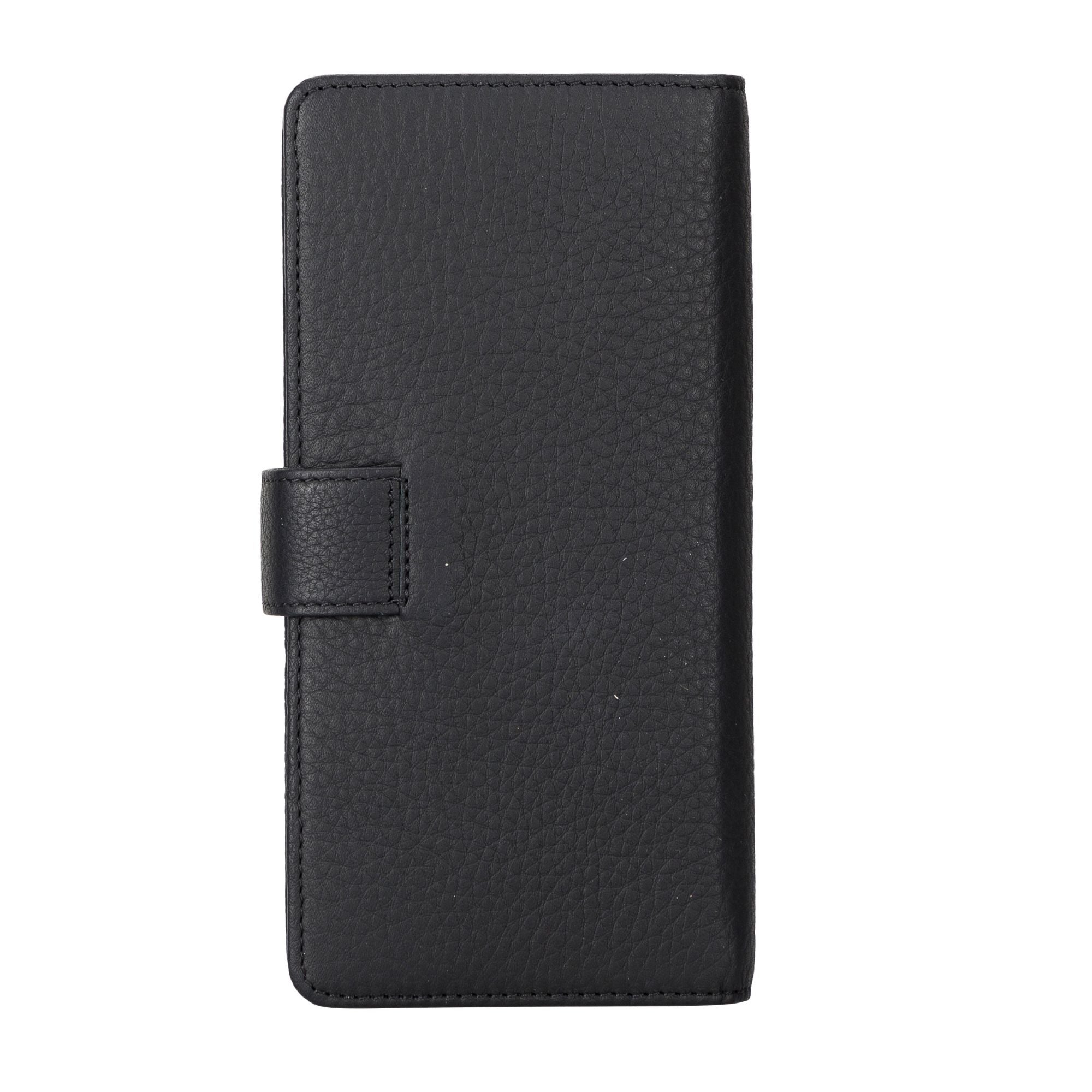 Lander Leather Phone Wallet and Multiple Card Holder for Women - Floater Black - 6.9" - TORONATA
