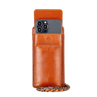 lovell crossbody leather phone wallet - toronata - 