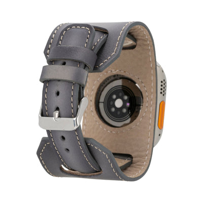 moorcroft cuff leather bands for apple watch - toronata - 