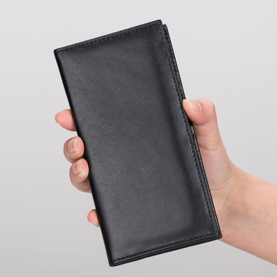 Ouray Handmade Full-Grain Leather Long Wallet for Men and Women - TORONATA - 
