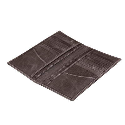 Ouray Handmade Full-Grain Leather Long Wallet for Men and Women - TORONATA - 