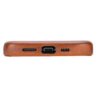 pinedale leather snap-on case for iphone 12 series - toronata - 