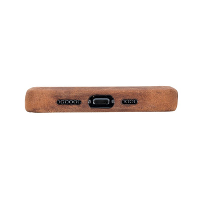 pinedale leather snap-on case for iphone 12 series - toronata - 