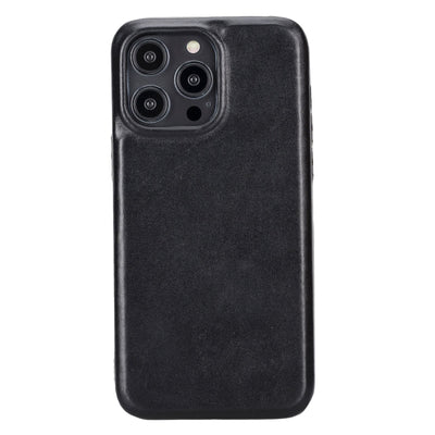 pinedale leather snap-on case for iphone 15 with magsafe - toronata - 