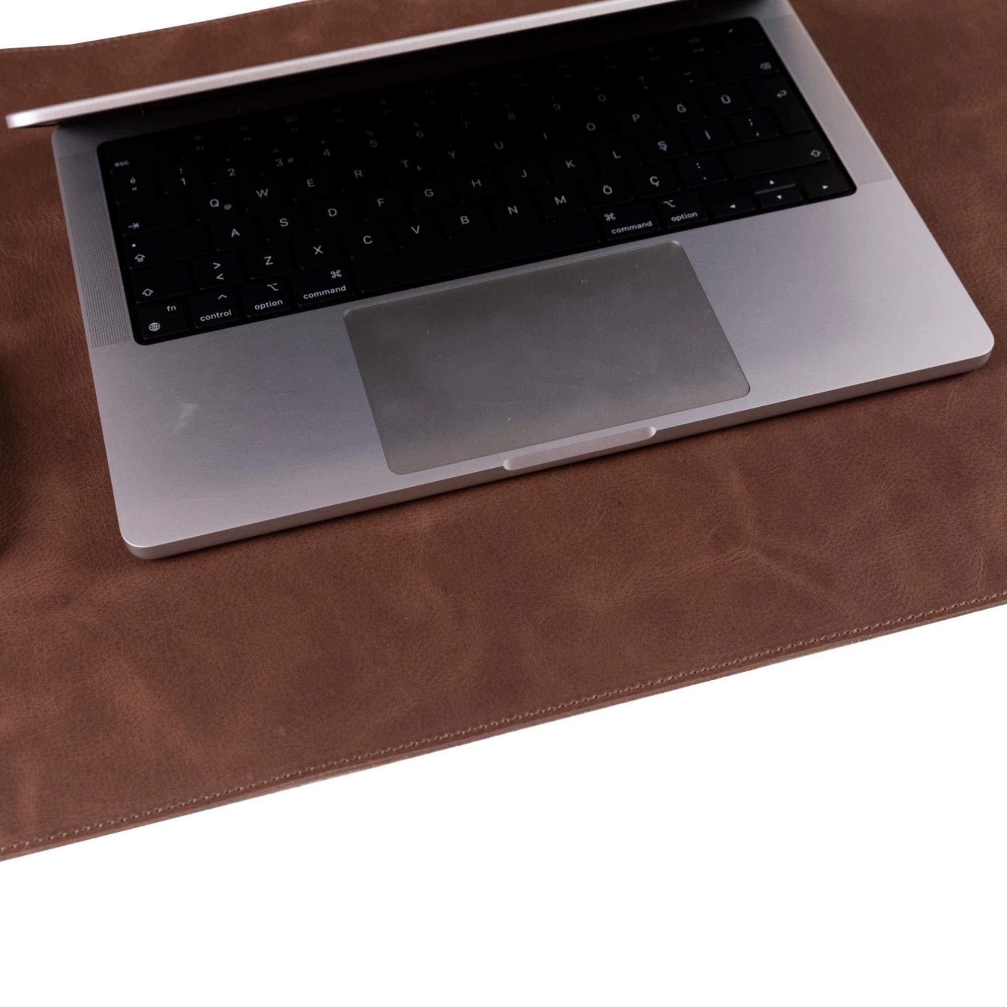 rawlins leather desk pads - 36x19 and 14.6x31.5 ınches - toronata - 