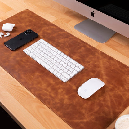 rawlins leather desk pads - 36x19 and 14.6x31.5 ınches - toronata - 