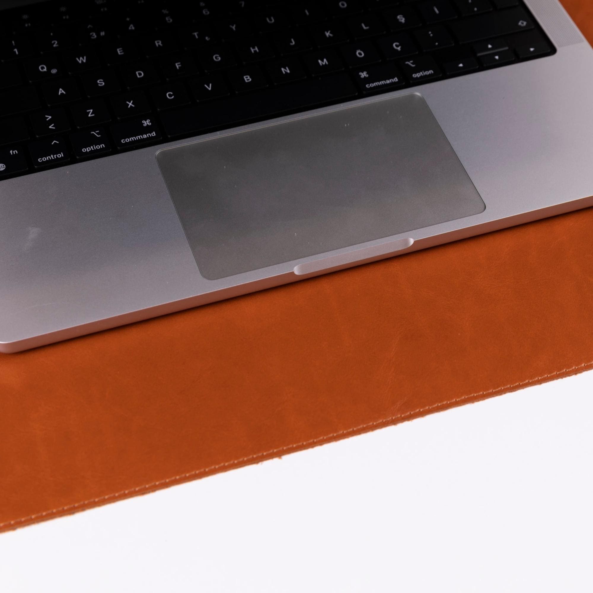 rawlins leather desk pads - 36x19 and 14.6x31.5 ınches - toronata - #color_rustic-tan #color_rustic tan