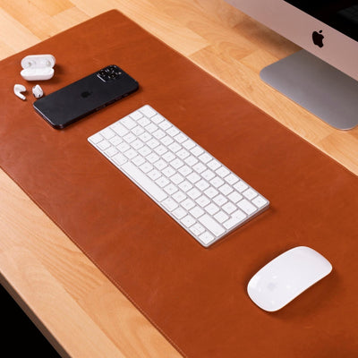 rawlins leather desk pads - 36x19 and 14.6x31.5 ınches - toronata - 