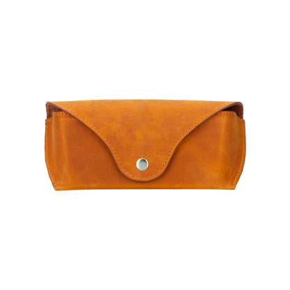 rochester full-grain leather eyeglass case - toronata - 