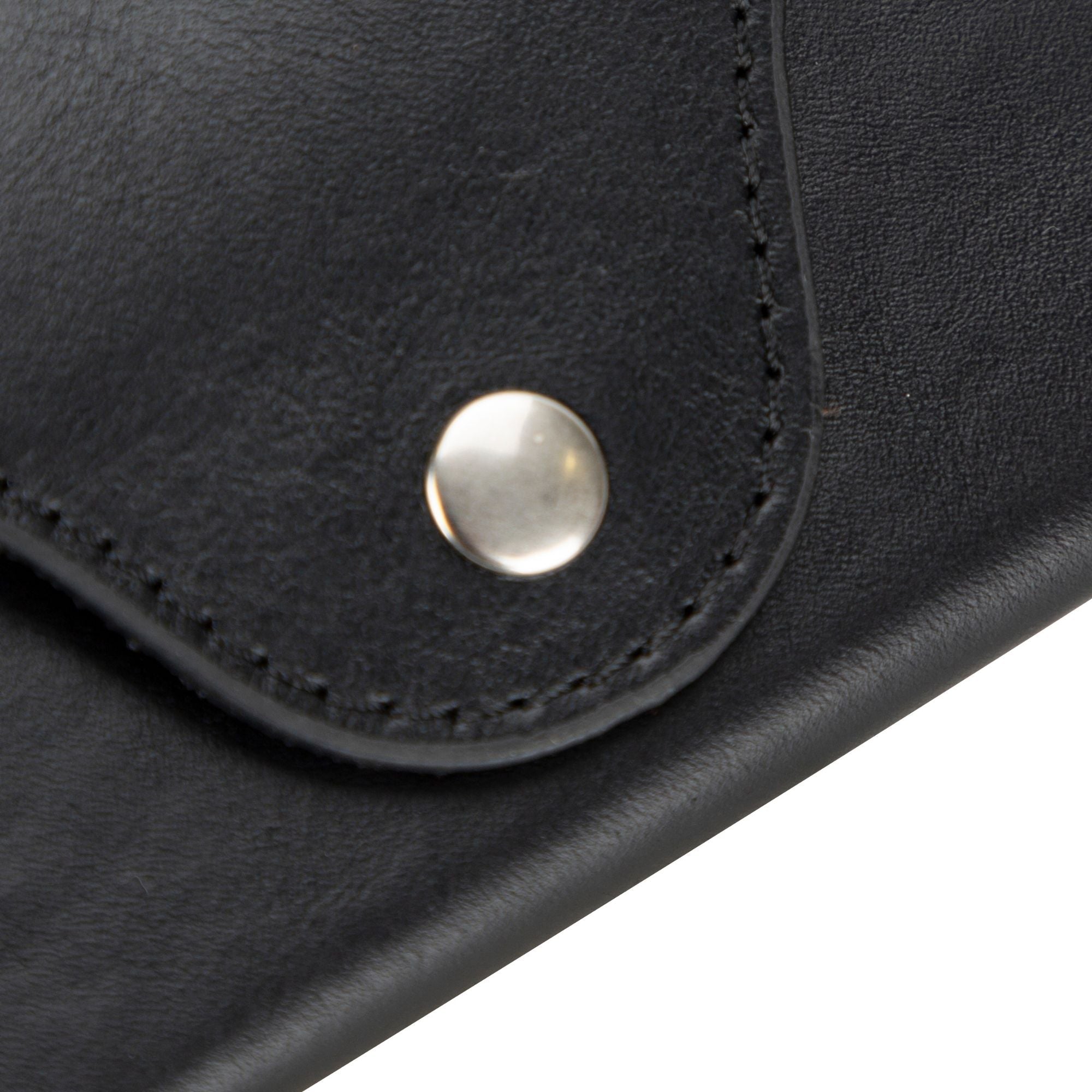 Rochester Full-Grain Leather Eyeglass Case - Black - TORONATA