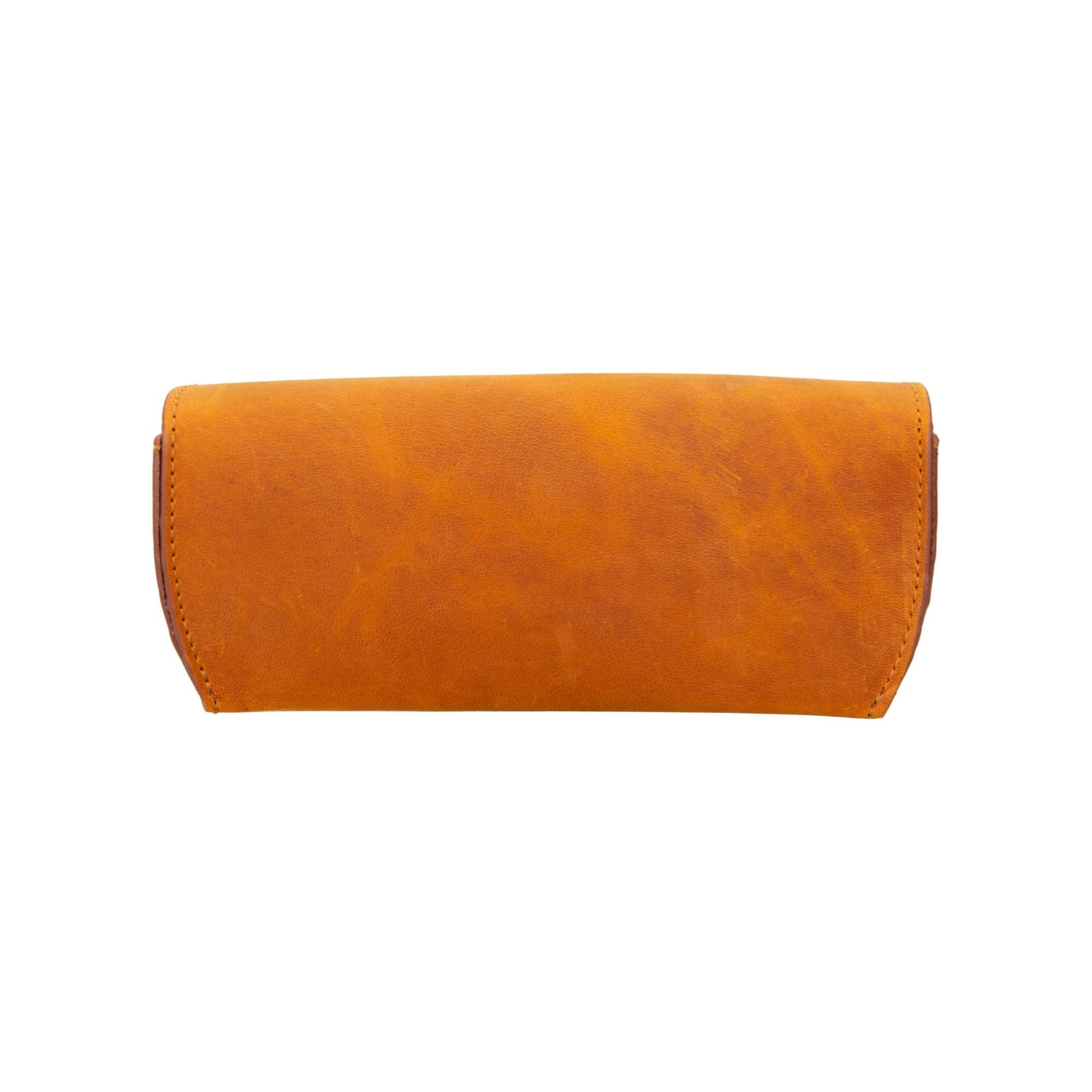 rochester full-grain leather eyeglass case - toronata - 
