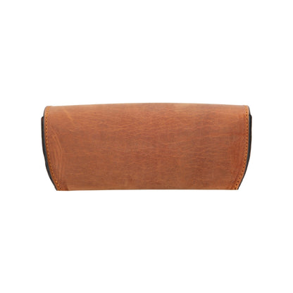 rochester full-grain leather eyeglass case - toronata - 