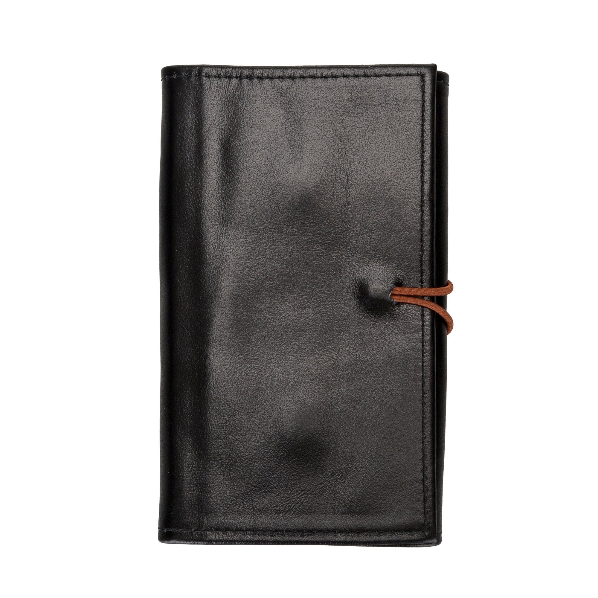 Salida Travel Pouch and Premium Leather Cable Organizer-Black---TORONATA