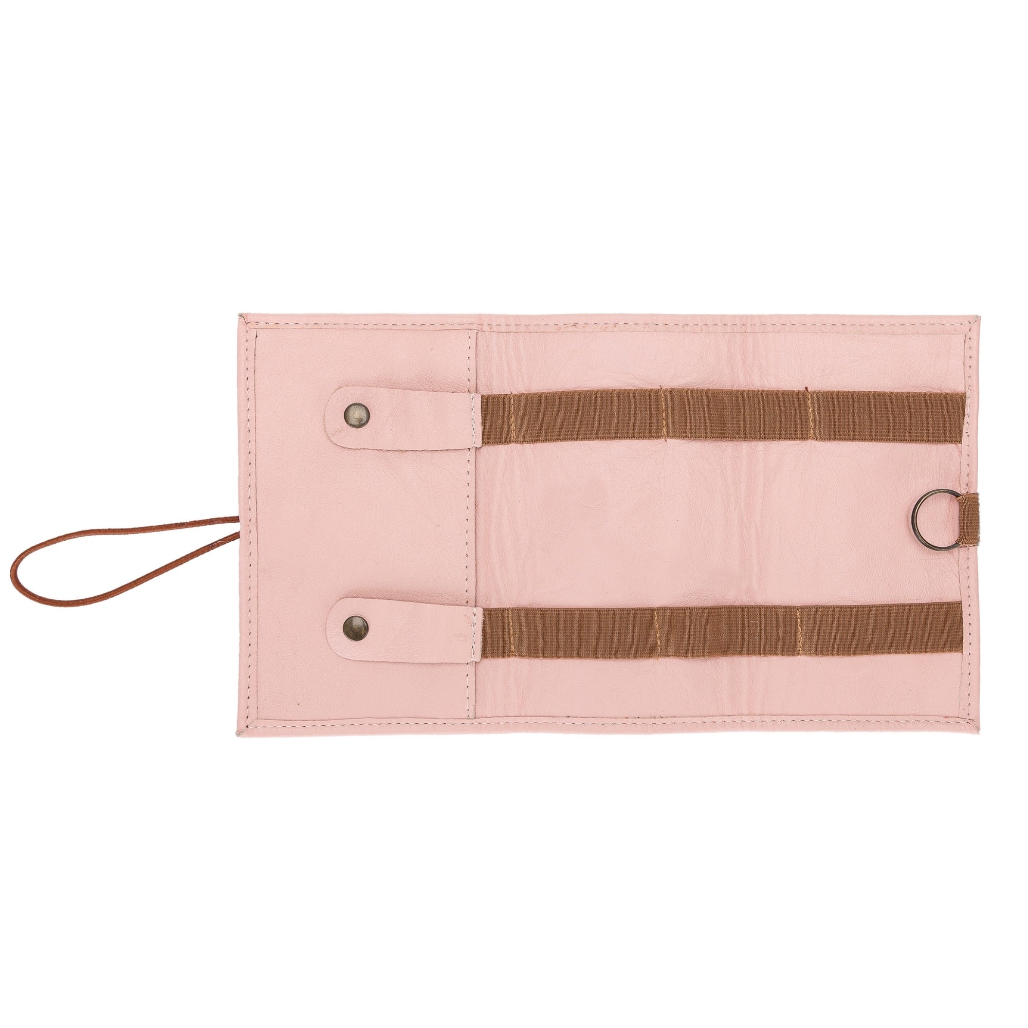 Salida Travel Pouch and Premium Leather Cable Organizer-Pink---TORONATA