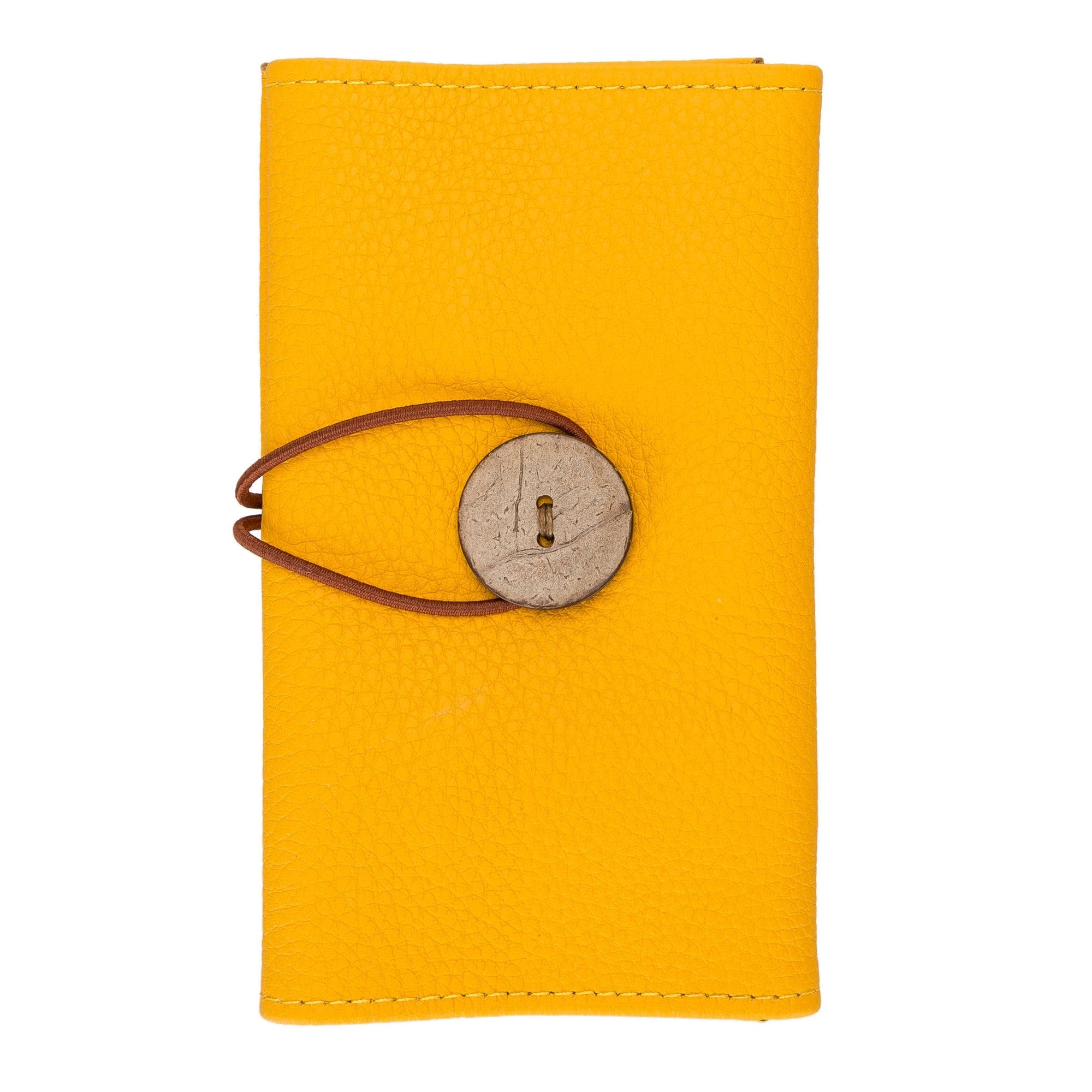 Salida Travel Pouch and Premium Leather Cable Organizer-Yellow---TORONATA