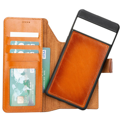 sheridan leather detachable wallet for google pixel 4xl & 4 - toronata - 