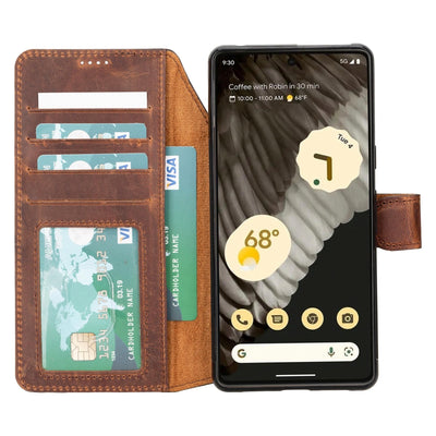 sheridan leather detachable wallet for google pixel 4xl & 4 - toronata - 