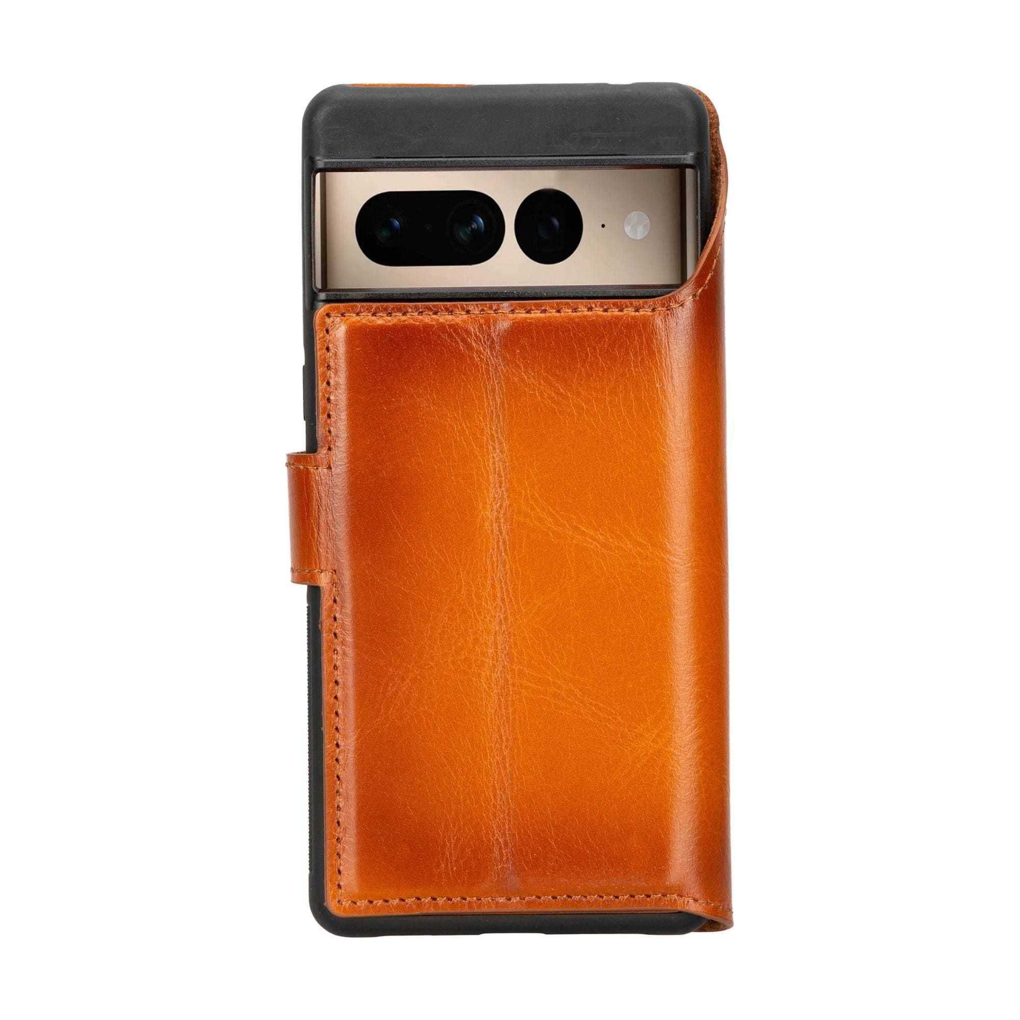 Sheridan Leather Detachable Wallet for Google Pixel 4XL & 4 - Google Pixel 4 XL - Tan - TORONATA