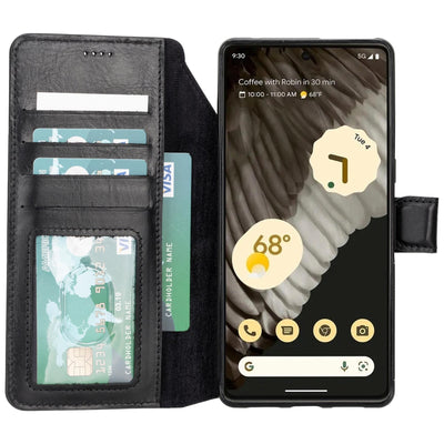 sheridan leather detachable wallet for google pixel 4xl & 4 - toronata - 