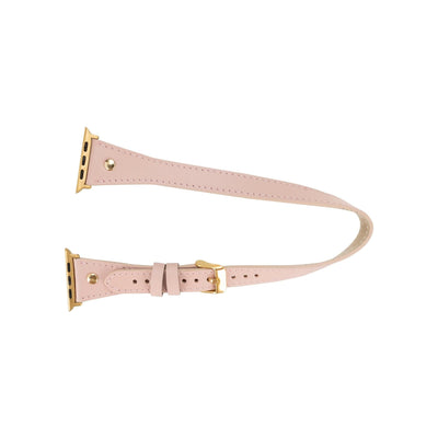 syracuse double tour leather bands for apple watch 9, ultra 2 and se - toronata - 