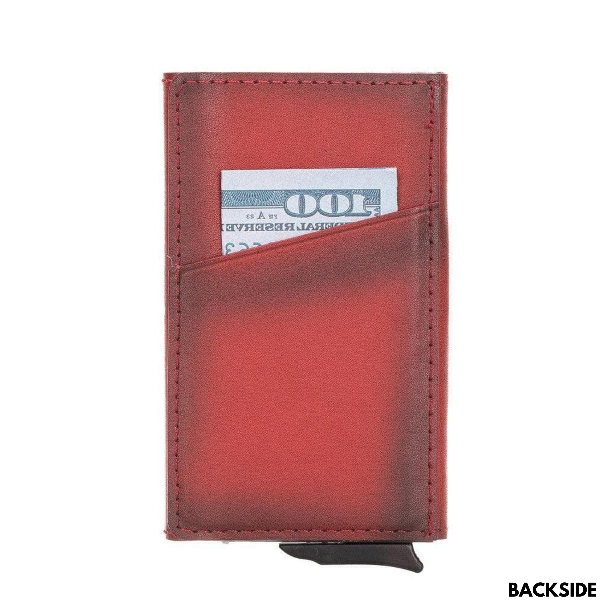 telluride leather popup cardholder for men and womentoronata - 